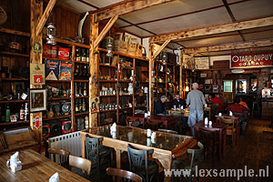 The cosy interior of Ramos Generales